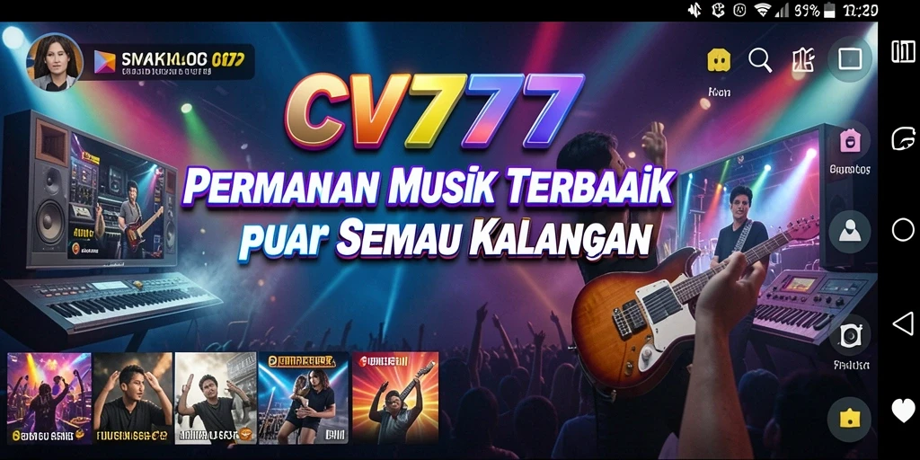 Tampilan gameplay CV777 yang seru dan interaktif.