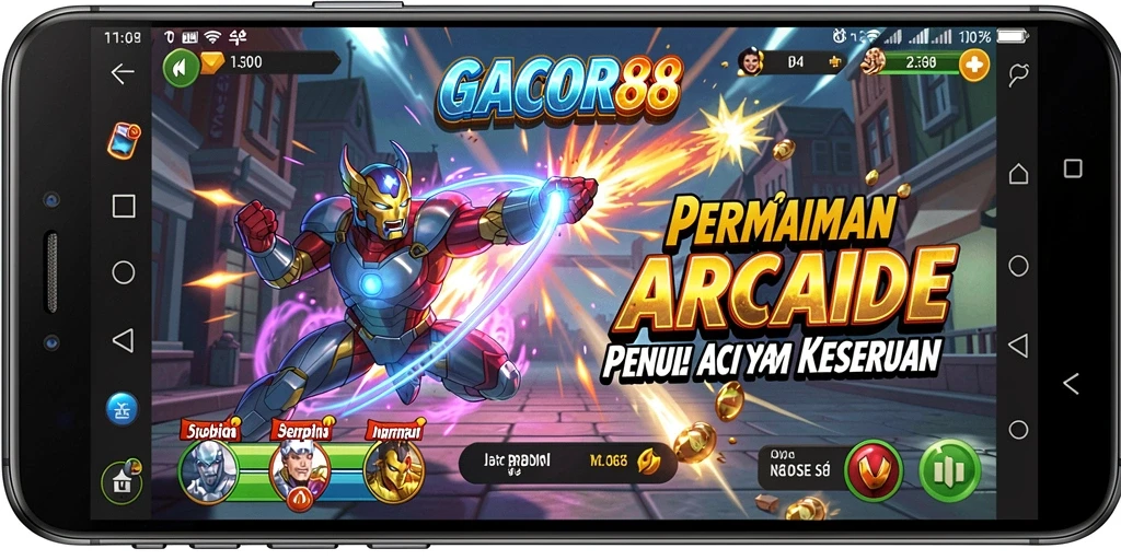 Screenshot GACOR88 menampilkan gameplay seru dan penuh aksi.