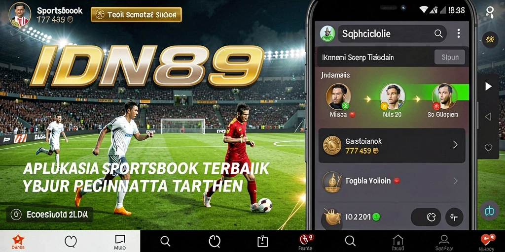 Tampilan gameplay Sportsbook IDN89 dengan antarmuka yang menarik.