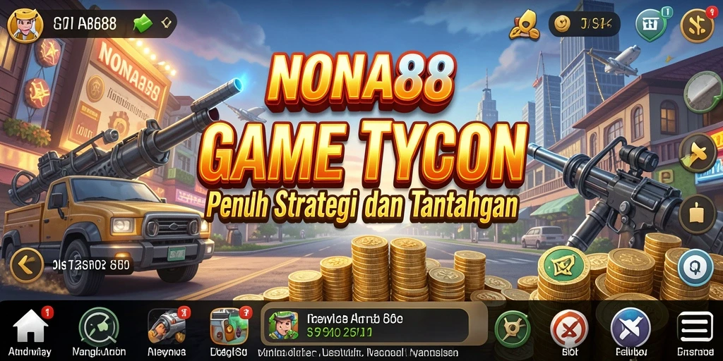 Screenshot gameplay NONA88 menampilkan interaksi strategis antara pemain.