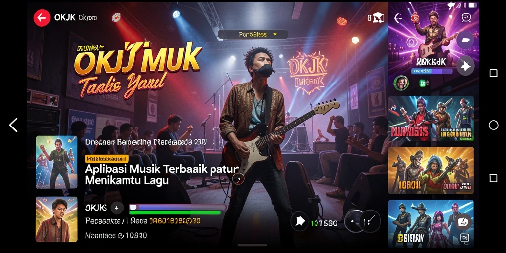 Tampilan gameplay OKJK yang menarik dan interaktif.