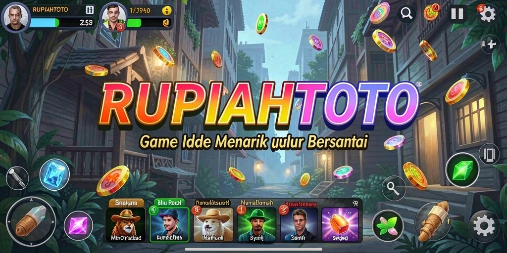 Tampilan gameplay <strong>RUPIAHTOTO</strong> yang memukau dan santai.
