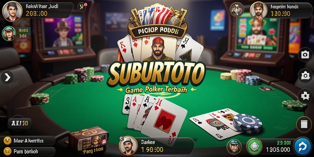 Tampilan gameplay menakjubkan di SUBURTOTO dengan pengalaman Poker yang mendebarkan.